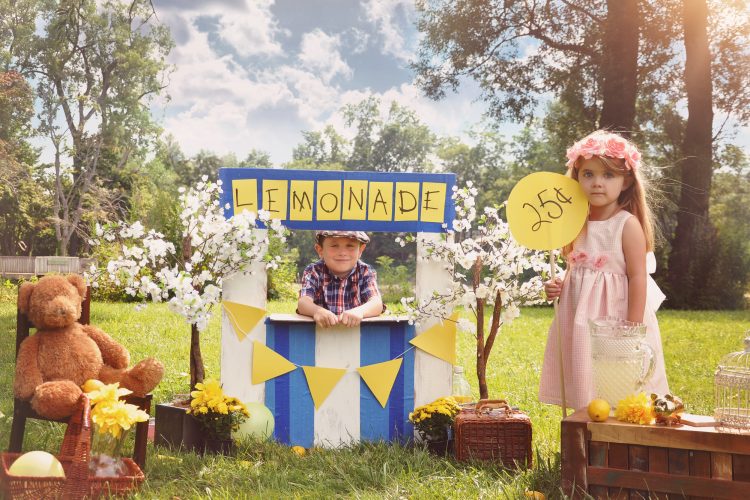 Starting a business, like a 7 year old